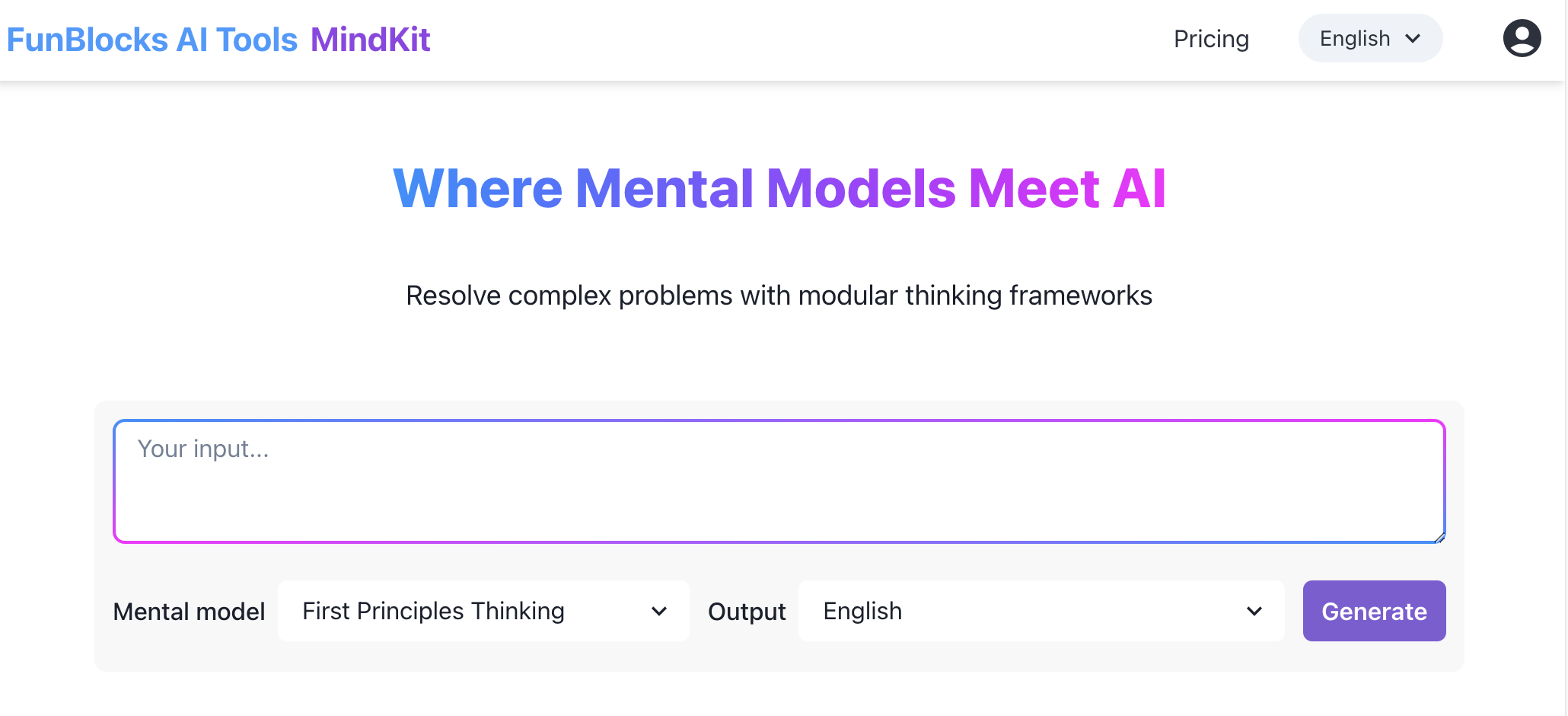 MindMax Brainstorming with classic mental models
